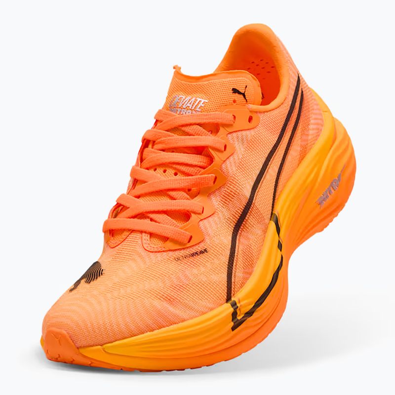 Női futócipő PUMA Deviate Nitro Elite 3 heat fire/puma black 8