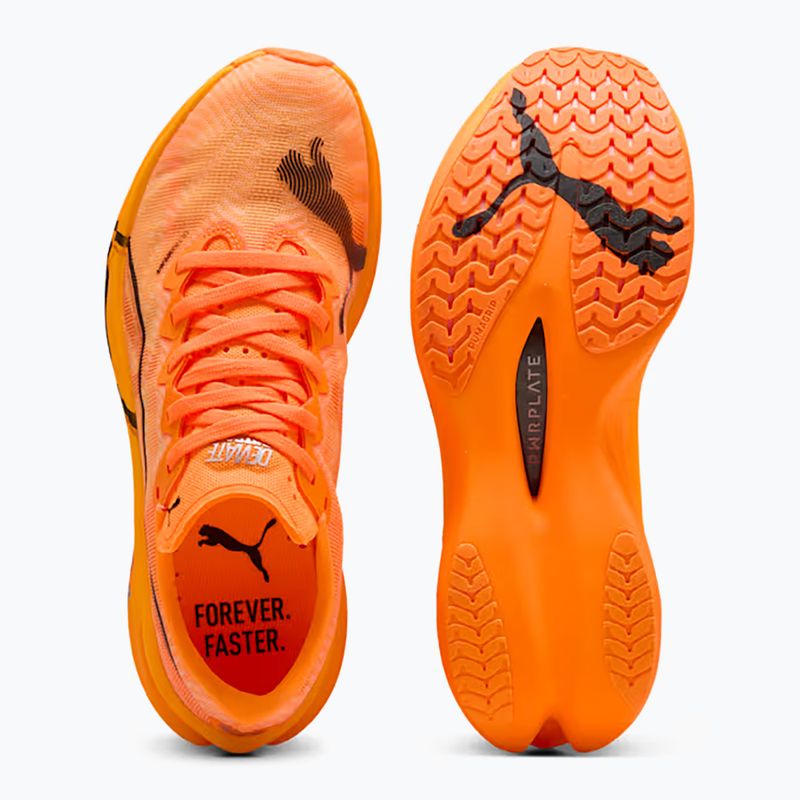 Női futócipő PUMA Deviate Nitro Elite 3 heat fire/puma black 10