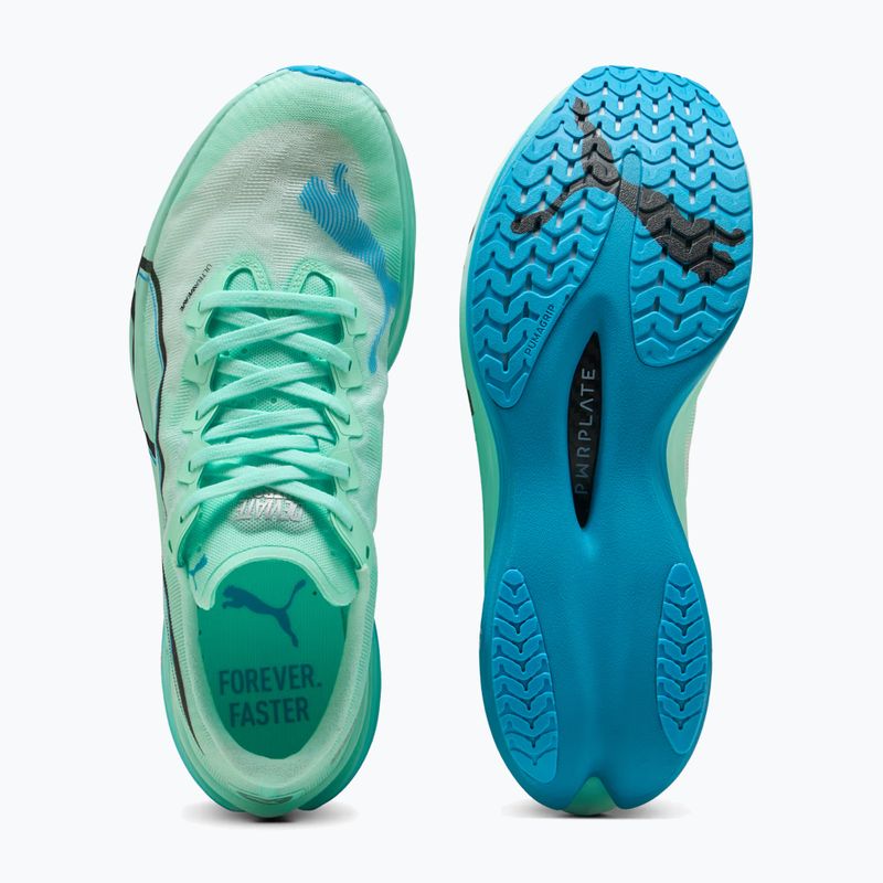 Férfi futócipő PUMA Deviate Nitro Elite 3 mint melt/speed blue 12