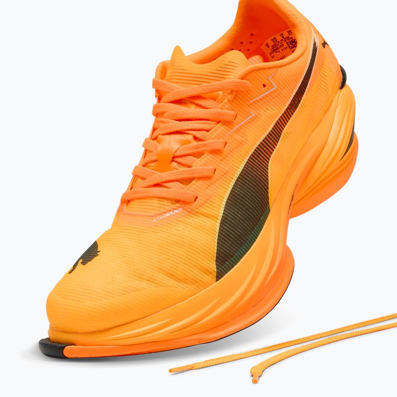Férfi PUMA Fast-R Nitro Elite 3 heat fire / sun stream futócipő 4