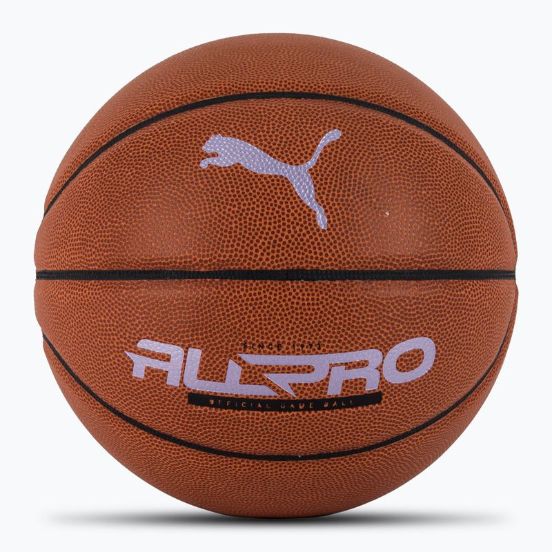 PUMA teamJAWS All Pro kosárlabda bőr barna/puma fekete 7-es méret