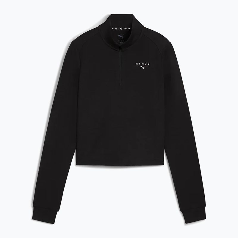 Női pulóver Puma Hyrox Cloudspun 1/4 Zip puma black 5