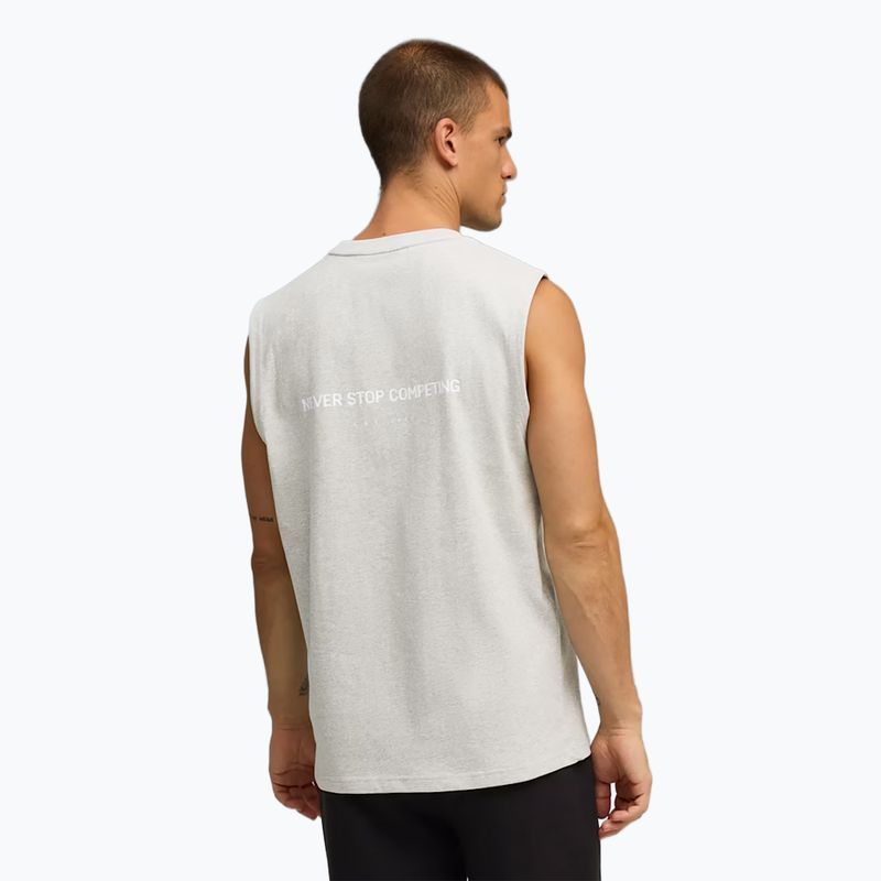 Férfi edzőpóló PUMA x HYROX Cutoff Tank szürke 3