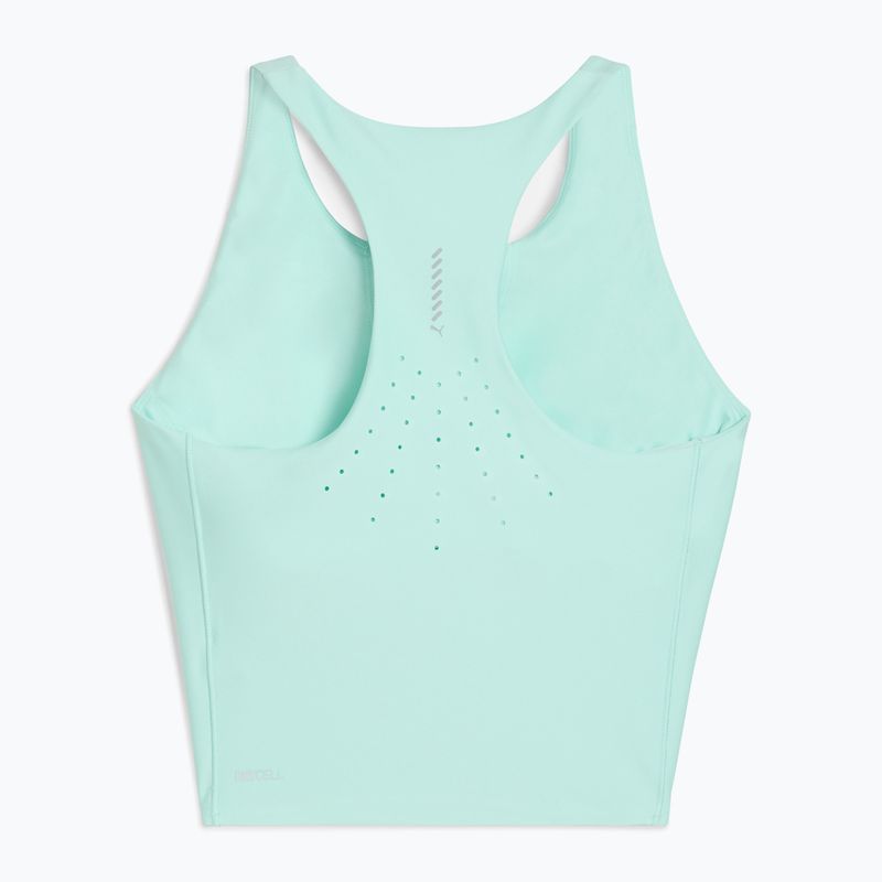 Női futófelső PUMA Raceday Ultraform Crop menta melt 2