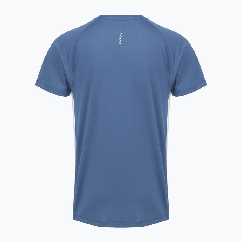 Férfi PUMA Run Velocity Tee Poly sötét indigókék futópóló 2