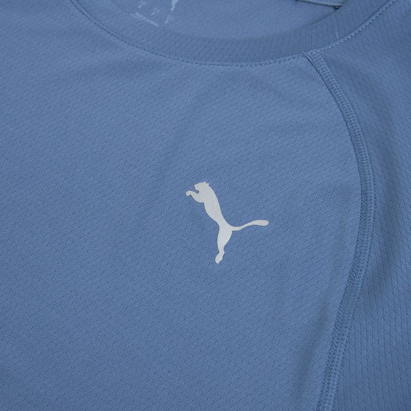 Férfi PUMA Run Velocity Tee Poly sötét indigókék futópóló 3