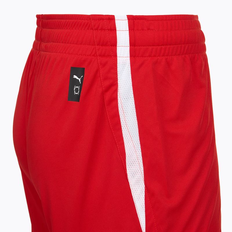 Férfi kosárlabda rövidnadrág PUMA teamJAWS Starter for all time piros 4