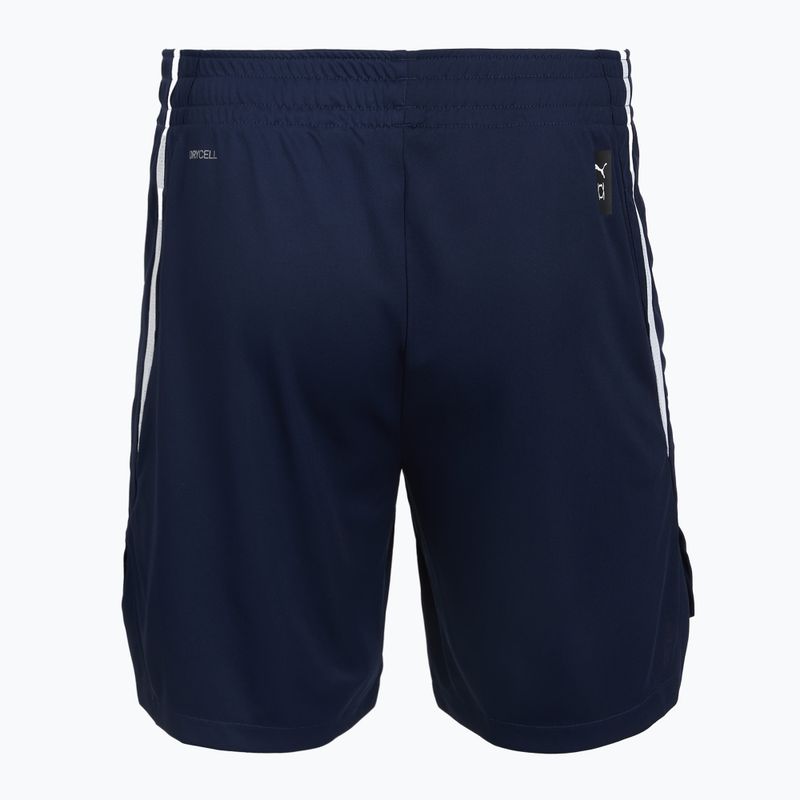 Férfi kosárlabda rövidnadrág PUMA teamJAWS Starter puma navy 2