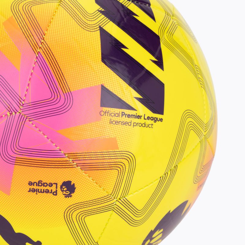 PUMA Orbita Cup PL Lights fluo sárga/multicolor 4-es méretű futballcipő 3