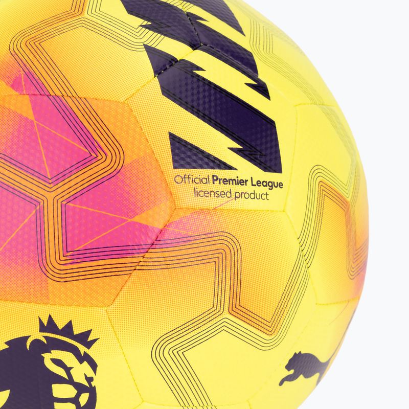 PUMA Orbita Cup PL Lights fluo sárga/multicolor 4-es méretű futballcipő 3