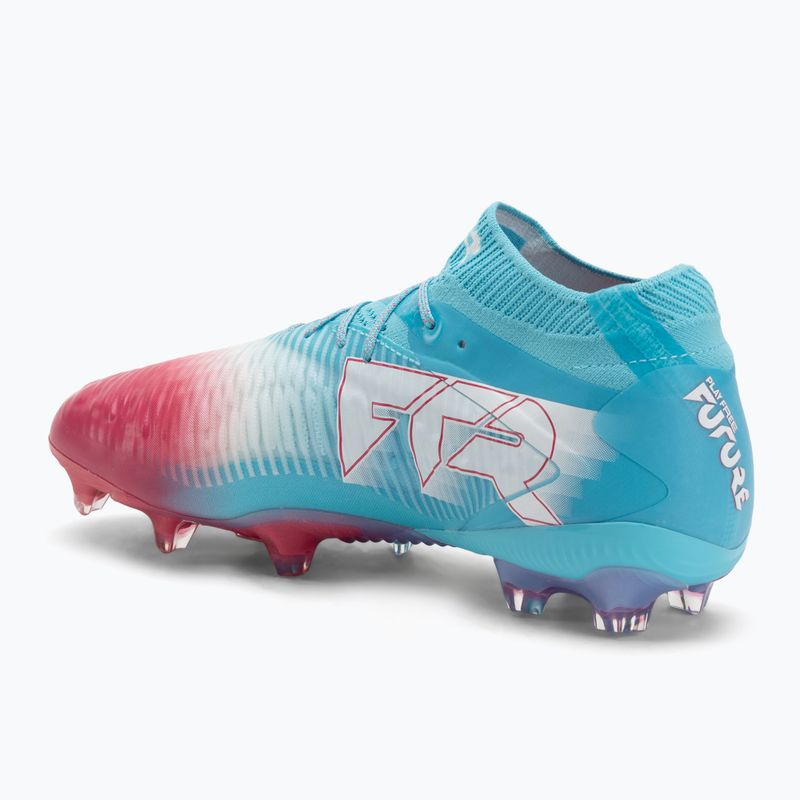 PUMA Future 8 Ultimate Re-Charge FG férfi futballcipő hero blue/puma white/sunset pink 3