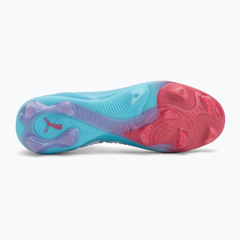 PUMA Future 8 Ultimate Re-Charge FG férfi futballcipő hero blue/puma white/sunset pink 4