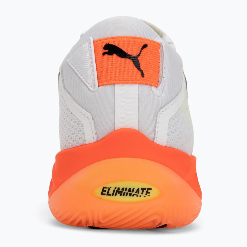 Kézilabdacipők PUMA Eliminate Nitro SQD 4 Game On puma white/glowing red/ultra blue 6