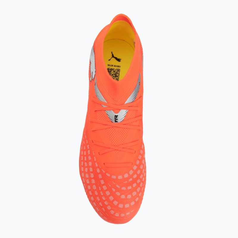 Futballcipő PUMA Future 9 Fusion FG/AG glowing red/puma white/puma black/puma silver 5