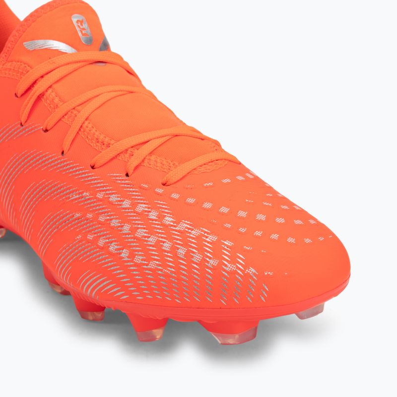 Focicipő PUMA Future 9 Play FG/AG glowing red/puma white/puma black/puma silver 7