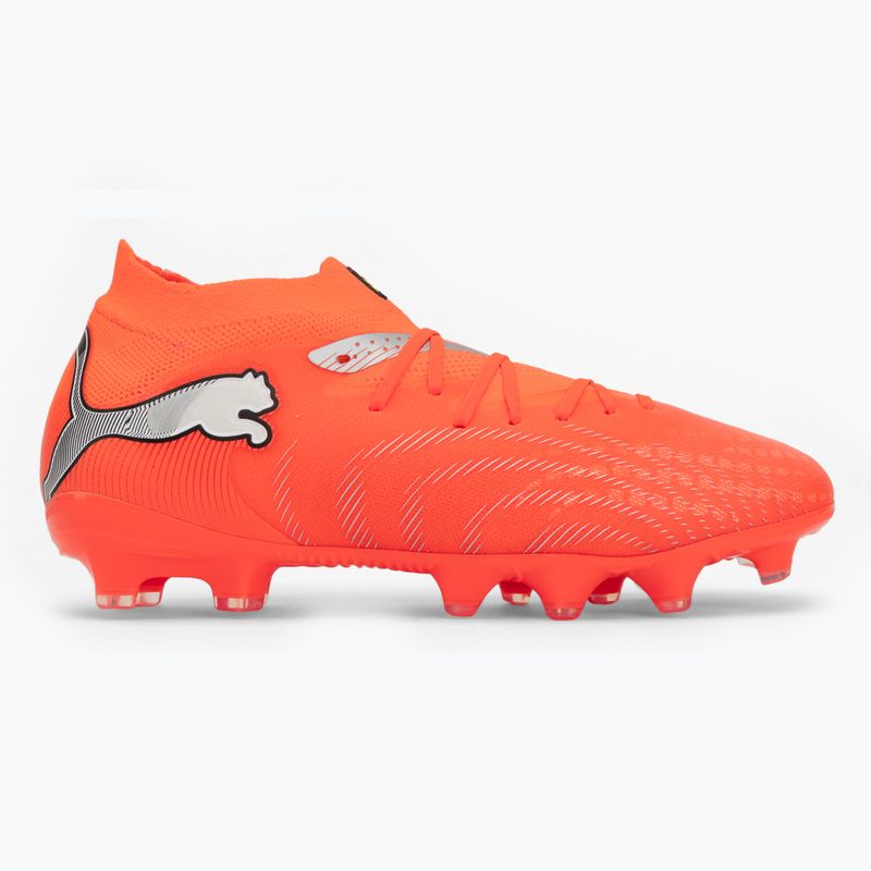 Gyerek focicipő PUMA Future 9 Pro FG/AG Jr glowing red/puma white/puma black/puma silver 2