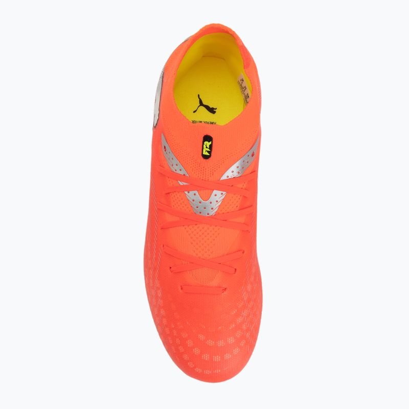 Gyerek focicipő PUMA Future 9 Pro FG/AG Jr glowing red/puma white/puma black/puma silver 5