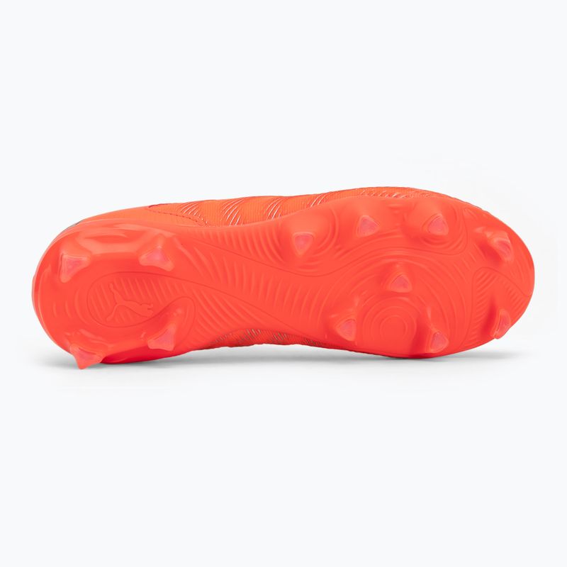 Gyerek focicipő PUMA Future 9 Match LL FG/AG Jr glowing red/puma white/puma black/puma silver 4