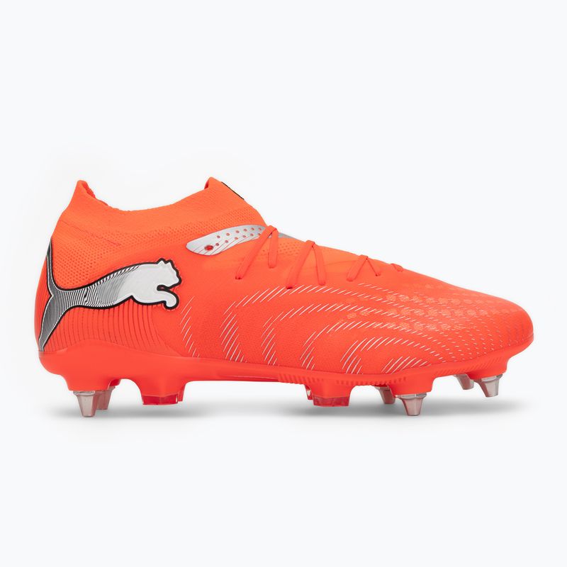Férfi futballcipő PUMA Future 9 Pro MxSG glowing red/puma white/puma black/puma silver 2