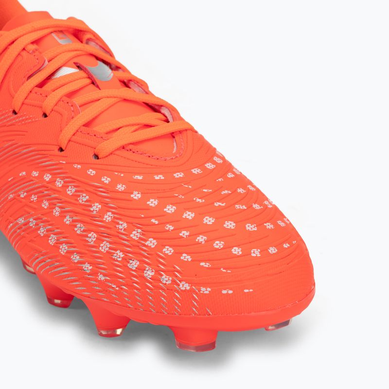 Gyerek focicipő PUMA Future 9 Play FG/AG Jr glowing red/puma white/puma black/puma silver 7