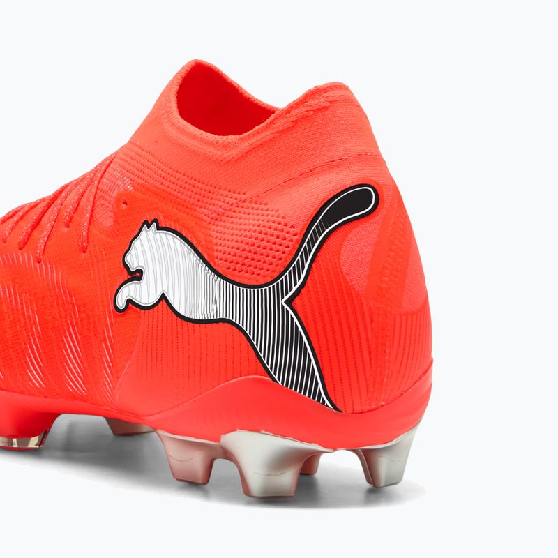 Focicipők PUMA Future 9 Ultimate FG glowing red/puma white/puma black/puma silver 8