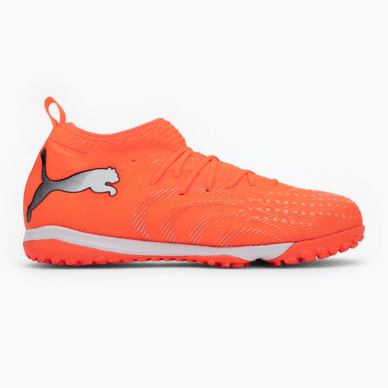 Focicipő PUMA Future 9 Match TT + Mid Jr glowing red/puma white/puma black/puma silver 2
