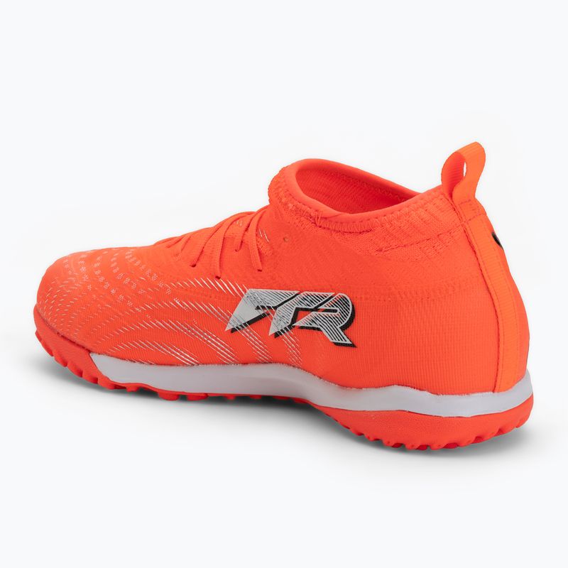 Focicipő PUMA Future 9 Match TT + Mid Jr glowing red/puma white/puma black/puma silver 3