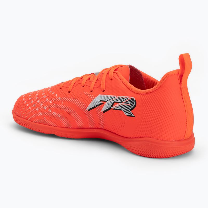 Gyerek focicipő PUMA Future 9 Play IT Jr glowing red/puma white/puma black/puma silver 3