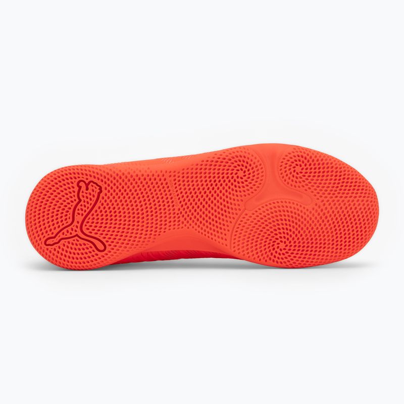 Gyerek focicipő PUMA Future 9 Play IT Jr glowing red/puma white/puma black/puma silver 4