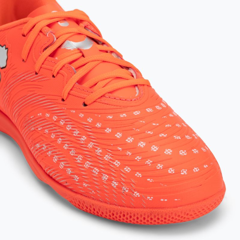 Gyerek focicipő PUMA Future 9 Play IT Jr glowing red/puma white/puma black/puma silver 7