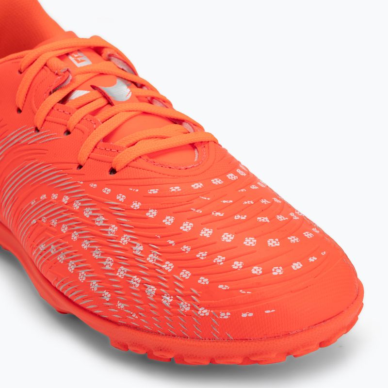 Gyerek focicipő PUMA Future 9 Play TT Jr glowing red/puma white/puma black/puma silver 7