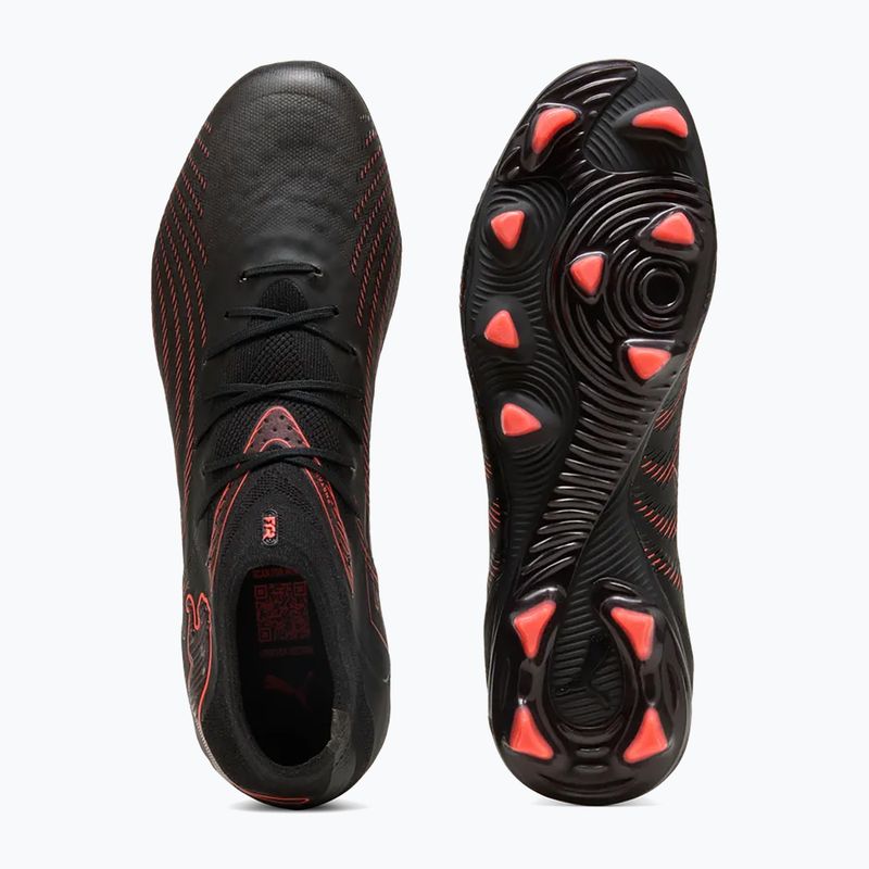 Futballcipő PUMA Future 9 Pro FG/AG puma black/glowing red/strong grey 9