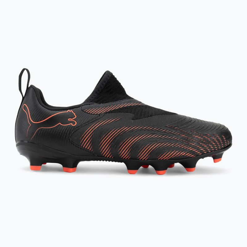 Gyerek focicipő PUMA Future 9 Match LL FG/AG Jr puma black/glowing red/strong grey 2