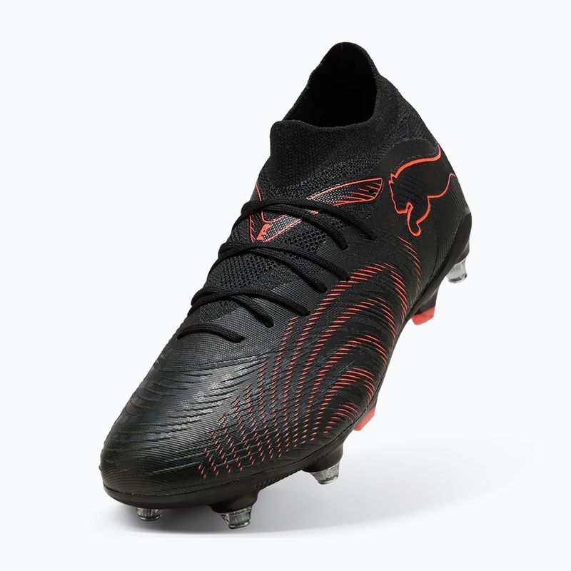 Futballcipő PUMA Future 9 Match MxSG puma black/glowing red/strong grey 8