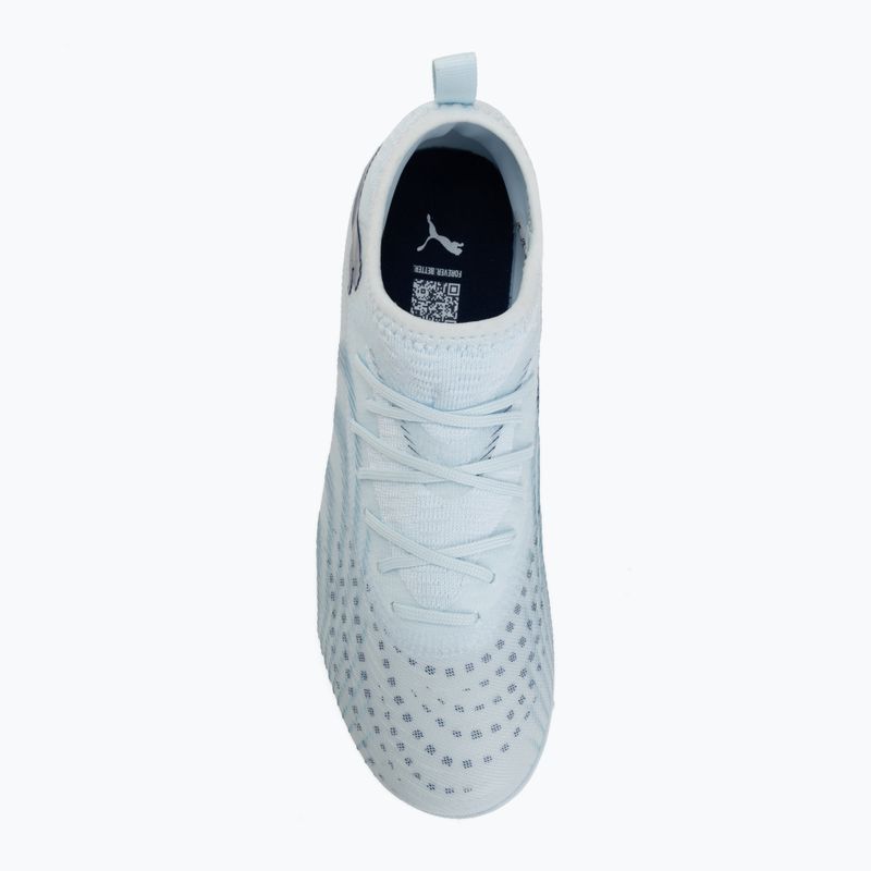 Gyerek focicipő PUMA Future 9 Match TT + Mid Jr icy blue/puma white/blue jewel 5