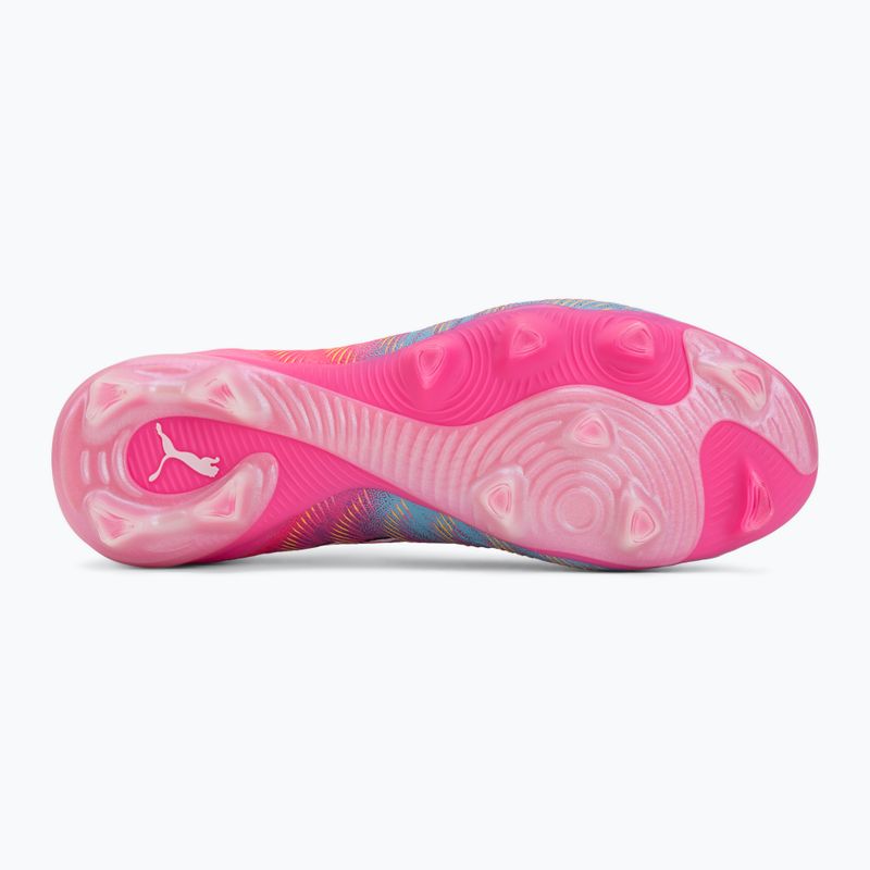 Futballcipő PUMA Future 9 Fusion FG/AG poison pink/sun stream/bright aqua/puma wht 4
