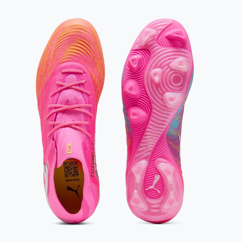 Futballcipő PUMA Future 9 Fusion FG/AG poison pink/sun stream/bright aqua/puma wht 3