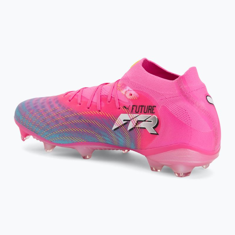 Futballcipő PUMA Future 9 Pro FG/AG poison pink/sun stream/bright aqua/puma white 3