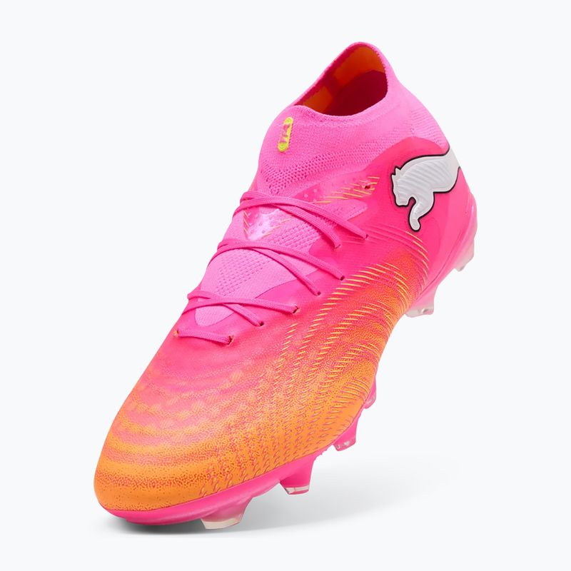 Futballcipő PUMA Future 9 Pro FG/AG poison pink/sun stream/bright aqua/puma white 4