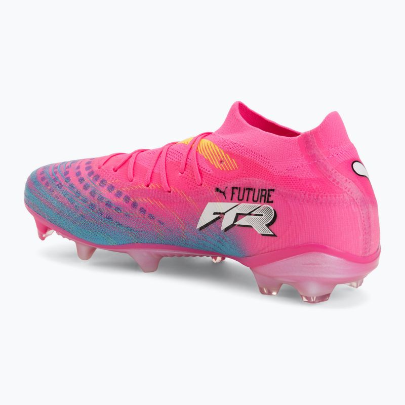 Futballcipő PUMA Future 9 Match FG/AG poison pink/puma white/sun stream/bright aqua/puma black 3
