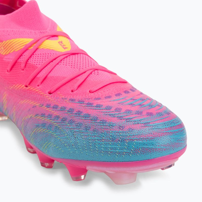 Futballcipő PUMA Future 9 Match FG/AG poison pink/puma white/sun stream/bright aqua/puma black 7