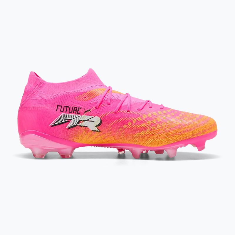 Futballcipő PUMA Future 9 Match FG/AG poison pink/puma white/sun stream/bright aqua/puma black 2