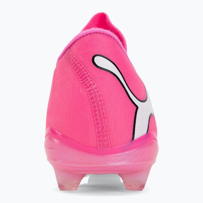 Futballcipő PUMA Future 9 Match Fusion FG/AG poison pink/puma white/sun stream/bright aqua/puma black 6