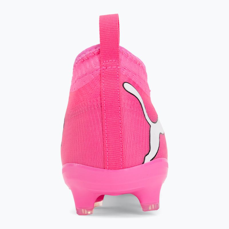 Gyerek focicipő PUMA Future 9 Match FG/AG Jr poison pink/puma white/sun stream/bright aqua/puma black 6