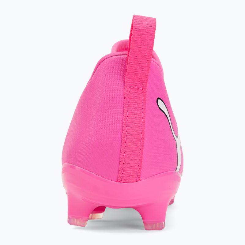 Gyerek focicipő PUMA Future 9 Match LL FG/AG Jr poison pink/puma white/sun stream/bright aqua/puma black 6