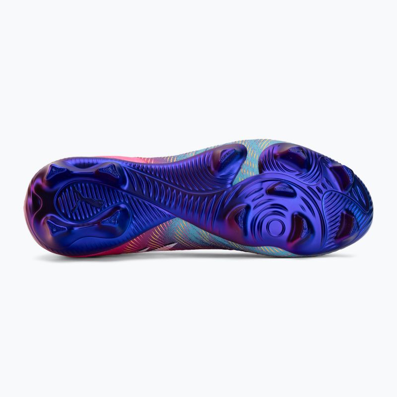 Futballcipő PUMA Future 9 Ultimate FG poison pink/puma wht/sun stream/bright aqua/puma blk 4