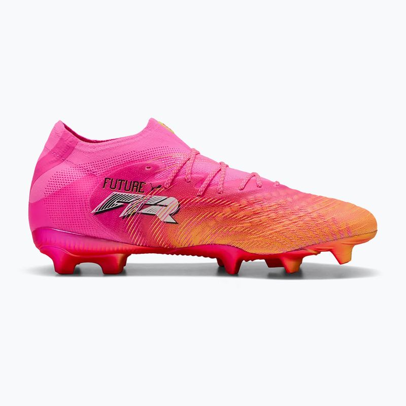Futballcipő PUMA Future 9 Ultimate FG poison pink/puma wht/sun stream/bright aqua/puma blk 2