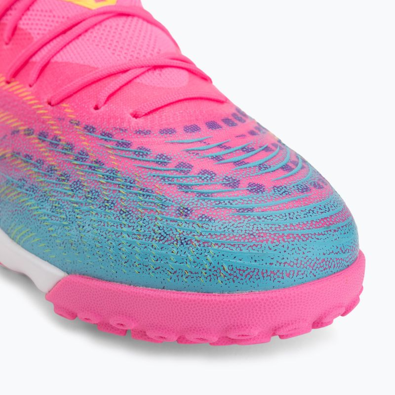 Futballcipő PUMA Future 9 Match TT poison pink/puma white/sun stream/bright aqua/puma black 7