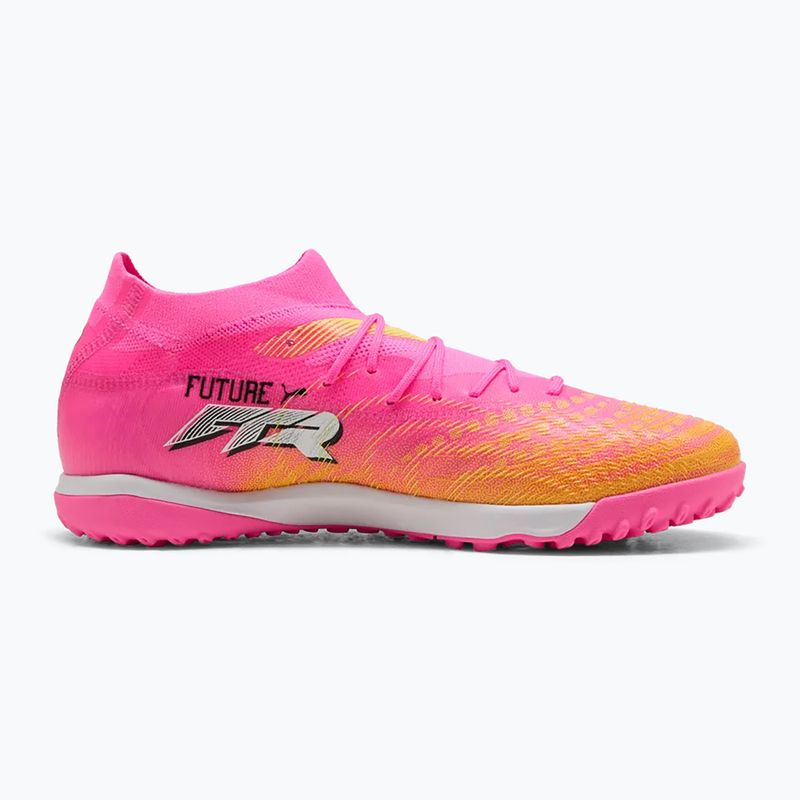 Futballcipő PUMA Future 9 Match TT poison pink/puma white/sun stream/bright aqua/puma black 2