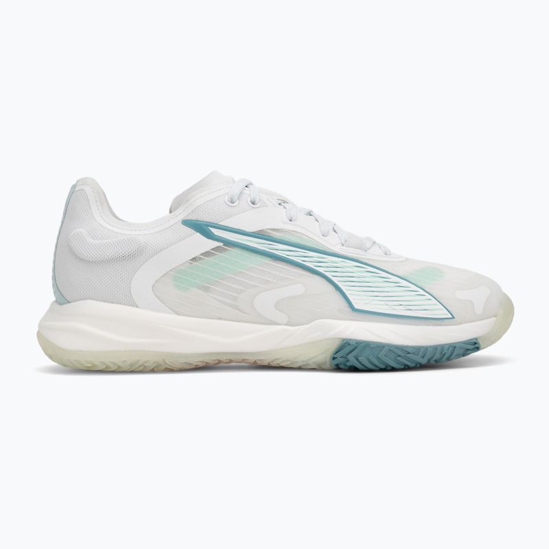 Női kézilabdacipő PUMA Accelerate Nitro SQD 4 Game On puma white/baltic sea blue/fresh water 2